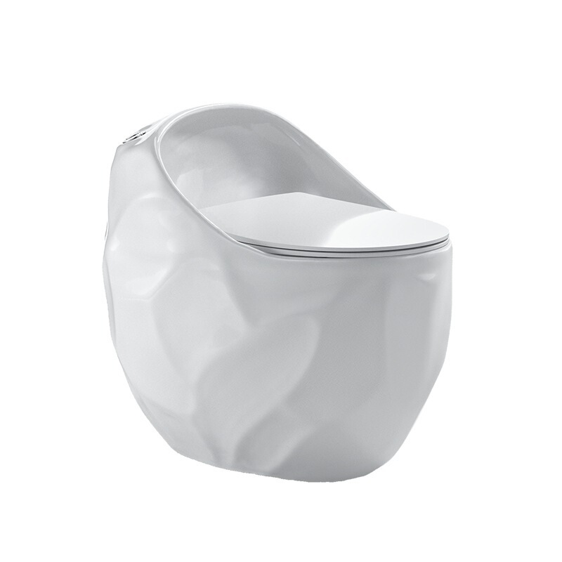 クリエイティブレリーフカラーセラミック便器超旋風サイフォン式静音便器便器家庭用便器外ピン|undefined