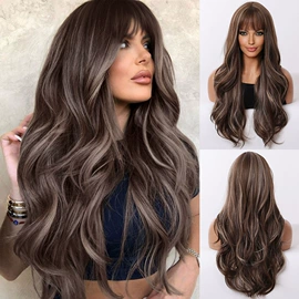 假发长卷发;长直发假发;假发短卷发