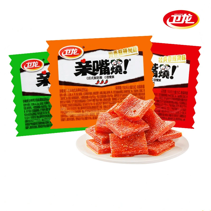 острые полоски поцелуй классический Spicykawa ароматная много: вкус 100 штук раздельные клинки мясо все коробки всей коробке