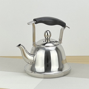 Customized Non-Magnetic Thickeneded Stainless Steel Water Kettle with Mesh Leakage Teapot Teakettle1L-2L Golden Butterfly Water Kettle