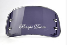 Factory Direct Sales Suitable for Motorcycles Yadi Electric Vehicle Scooter Retro Modified Front Windshield