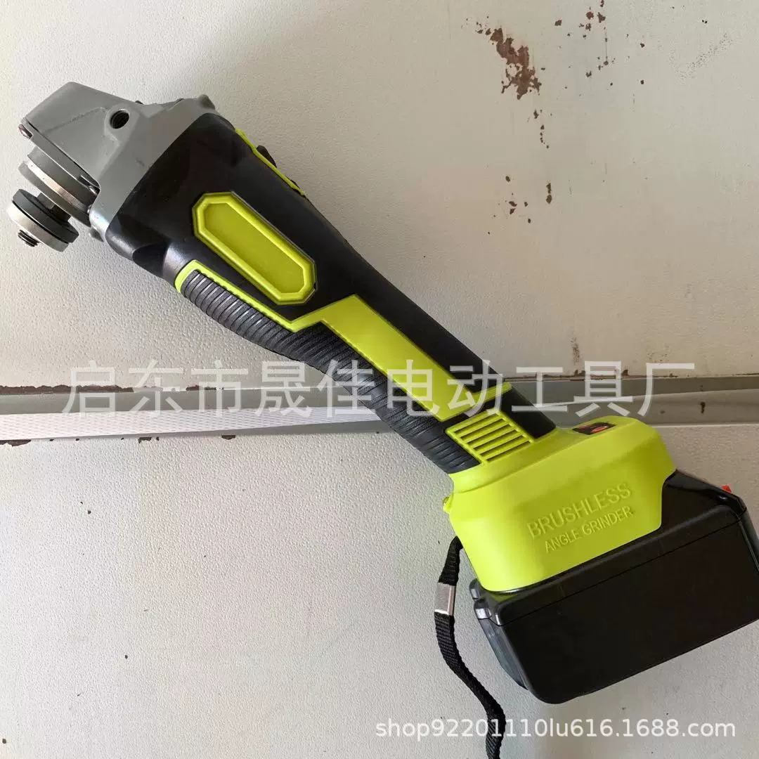 厂家直销锂电无刷充电式角磨机 抛光机 打磨机 切割机 角向磨光机