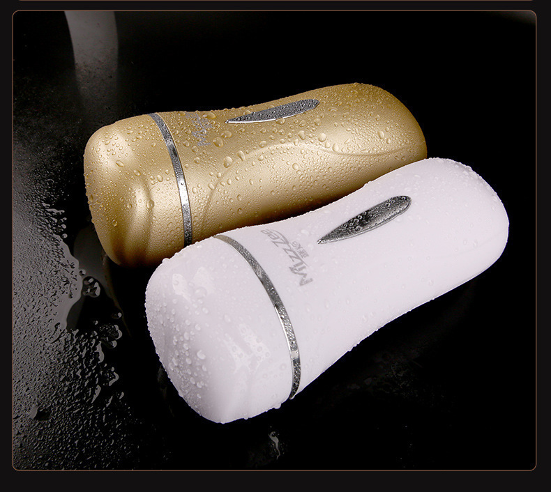 Mystery Love Dual-Channel Manual Masturbator Cup, ABS+TPE, Champagne, Adult Male — detail image 13