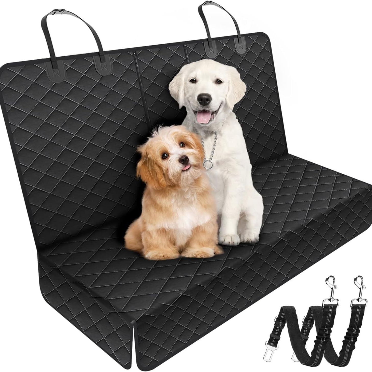 宠物汽车垫隔离网狗狗坐车外出神器专用坐垫防脏大型犬窝后排坐垫