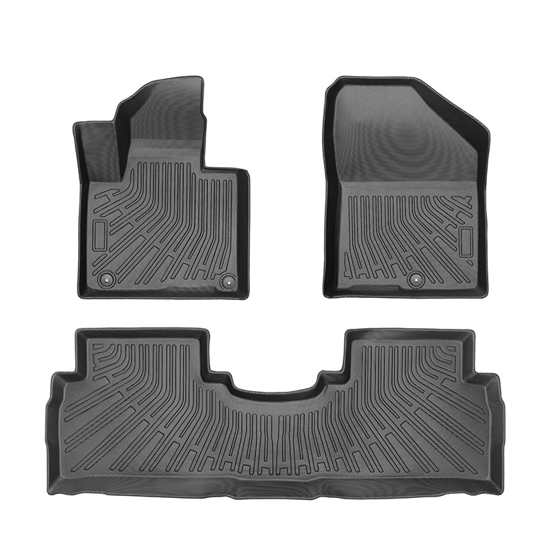 Aplicable a Kia Sorento 5 asientos 2016 - 2020 combustible 3D todo el tiempo material TPE cojín de piso para automóviles