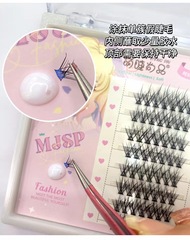 Adorable and fashionable false eyelash glue, quick-drying, hypoallergenic and easy to remove, eyelash glue available for double eyelids, natural white color