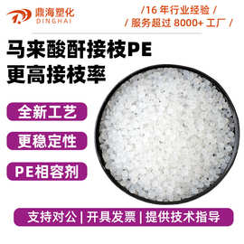 聚乙烯PE相容剂PE-g-MAH马来酸酐接枝接枝率高抗冲击PE增韧母粒