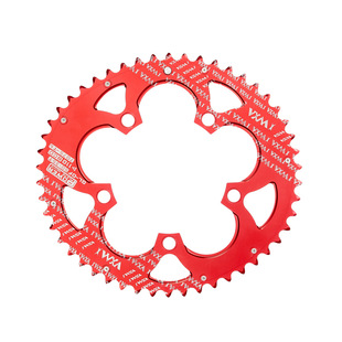 VXM bicycle 35t/50t five-claw 110BCD road bike folding bike double disc double ellipse power tooth disc ellipse disc