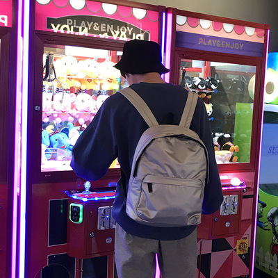 2021新款大容量书包男双肩包女韩版初高中生大学生百搭背包|ru