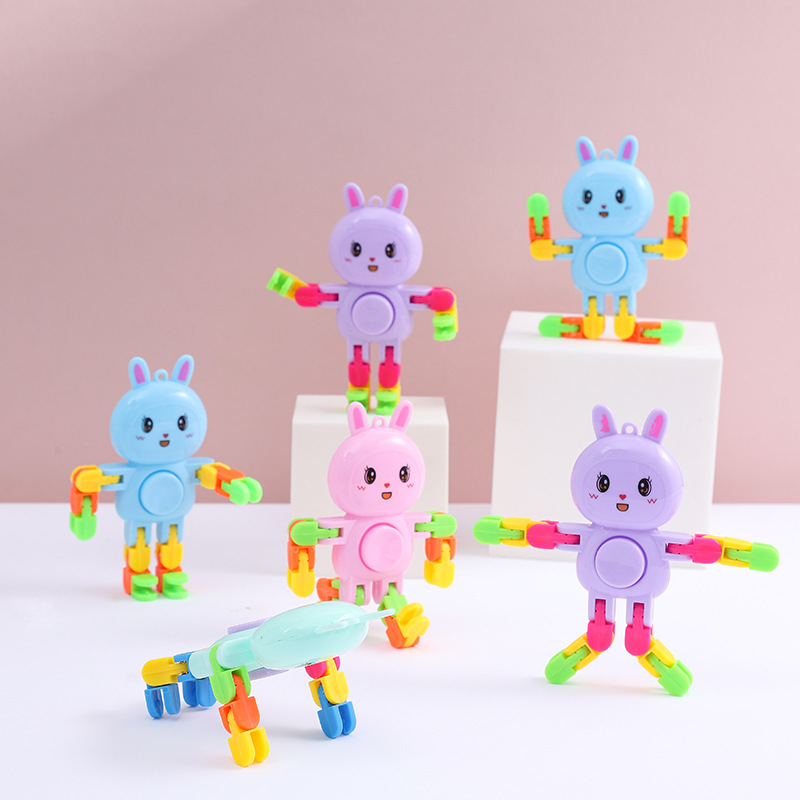 Venta caliente transfronteriza juguetes de descompresión dibujos animados diversos estilos giroscopio cadena de variedad descompresión de la yema del dedo juguetes para niños al por mayor