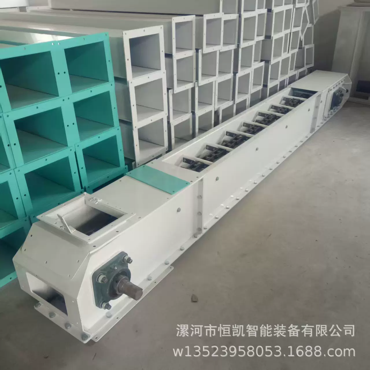 输送机 连续封闭输送粉状小颗粒物料可水平可爬坡 埋刮板输送机