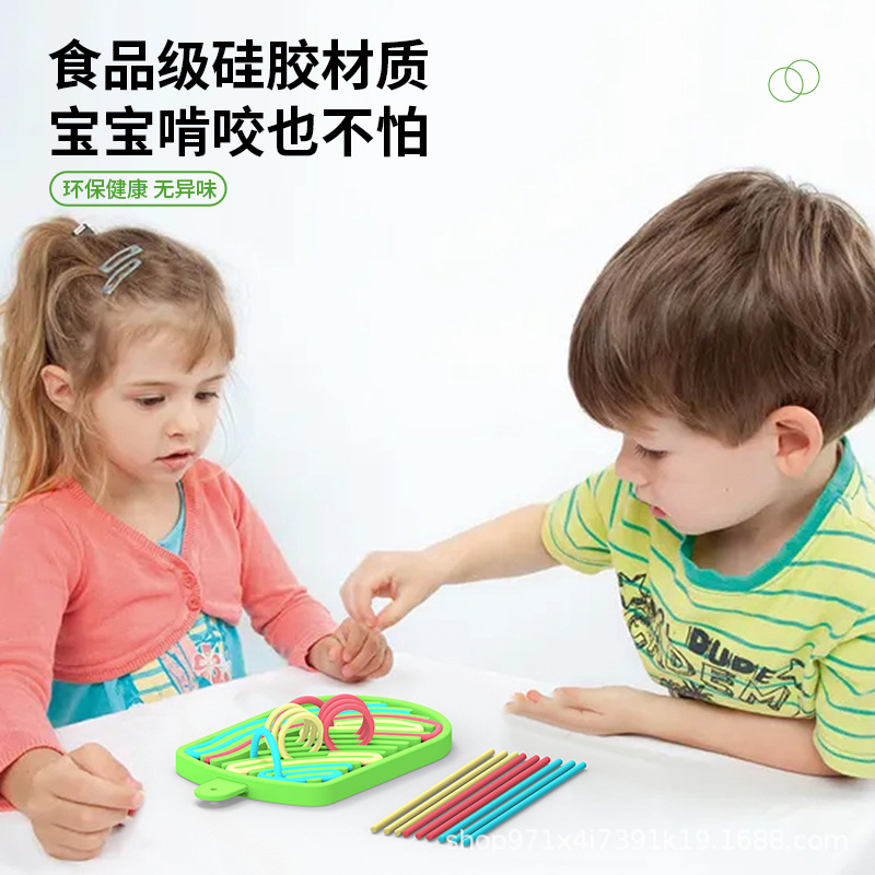 Amazon caliente venta sensorial puzzle forma de helado de silicona de grado alimenticio placa sensorial