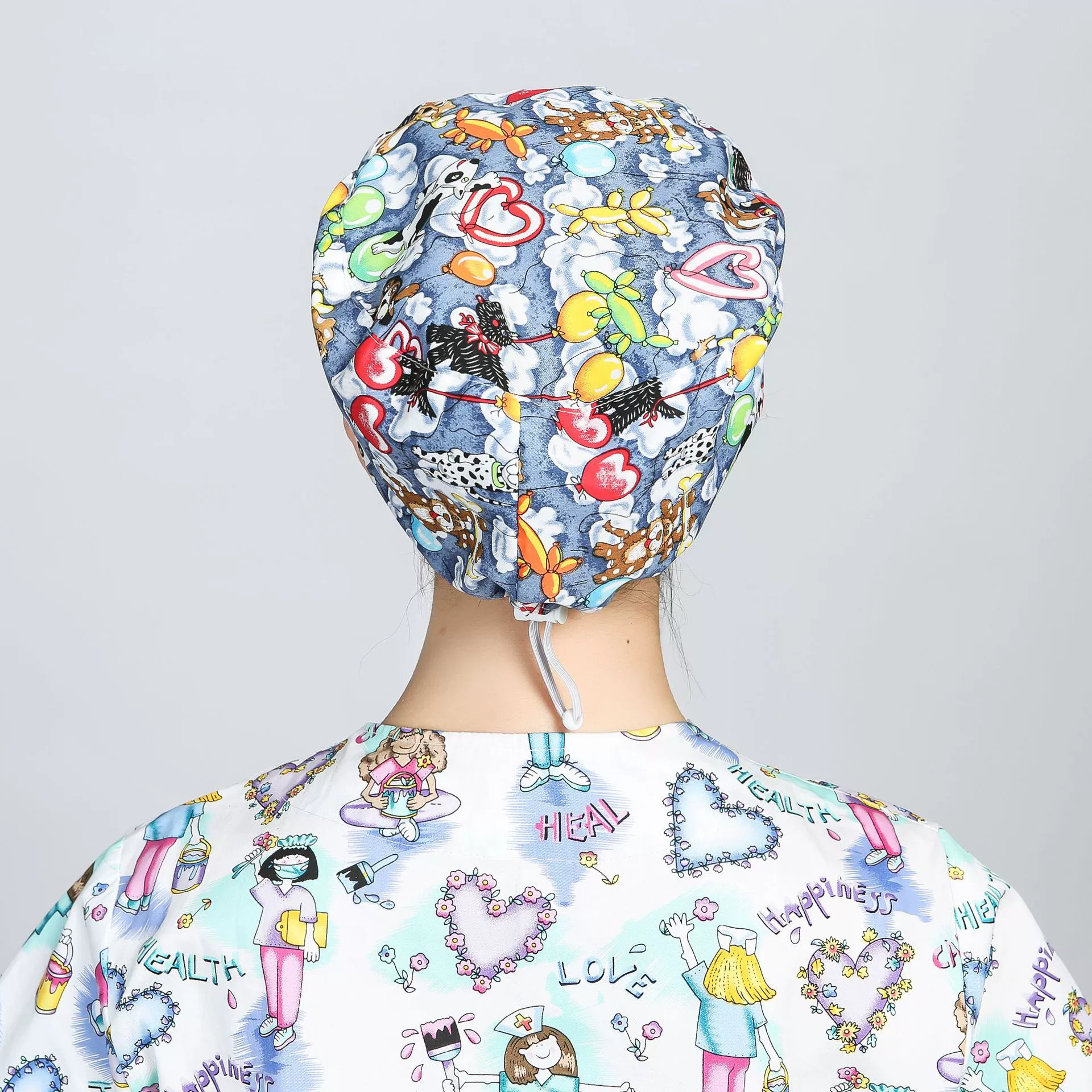 Doctor uniform, thin textile nurse uniform, city style
