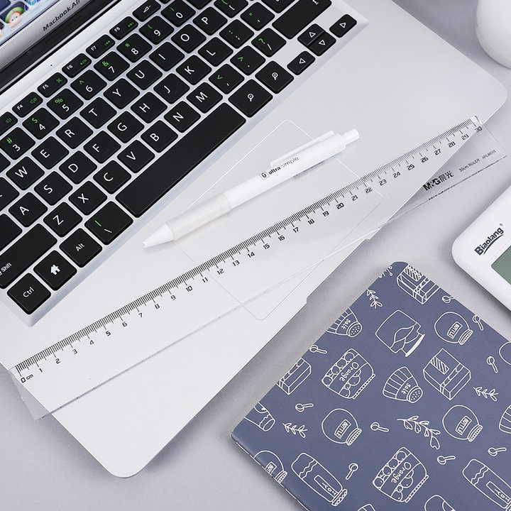 ARL96005 ruler office ruler 30cm drawing measurement transparent…