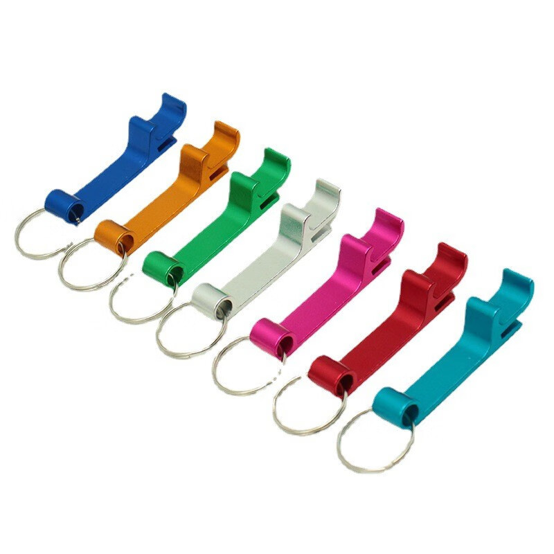 Jiang Fenfa creativo destornillador de cerveza, abrebotellas, abrelatas, aleación de aluminio portátil, logotipo grabable multifuncional