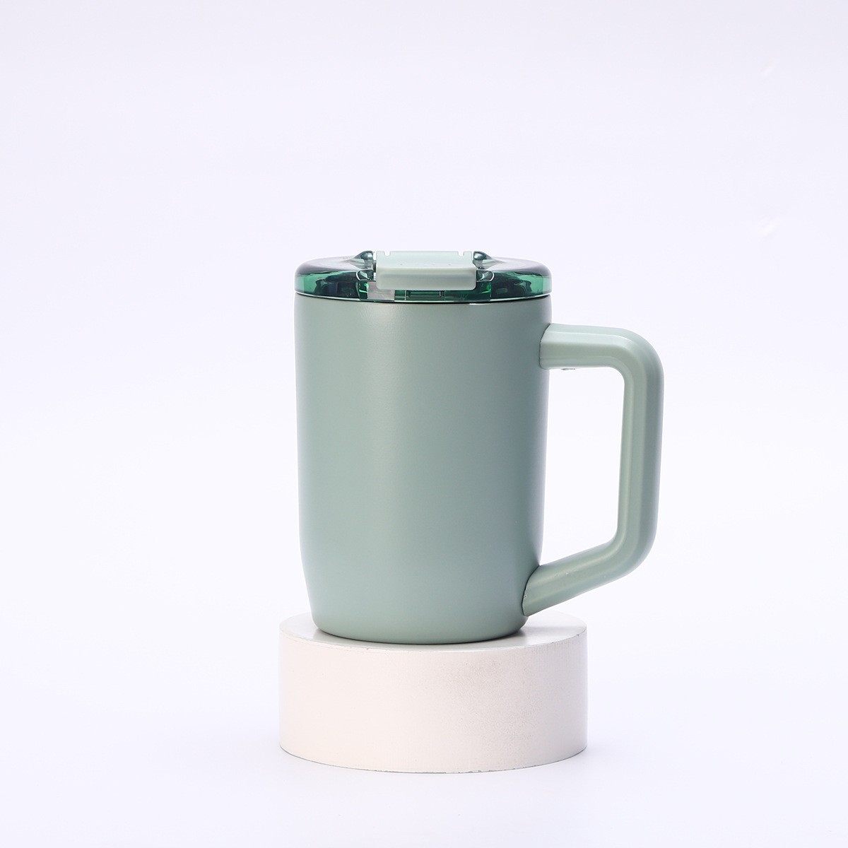 Nuevos productos transfronterizos de acero inoxidable 15oz taza de mango taza de oficina de negocios portátil taza de café taza de café taza
