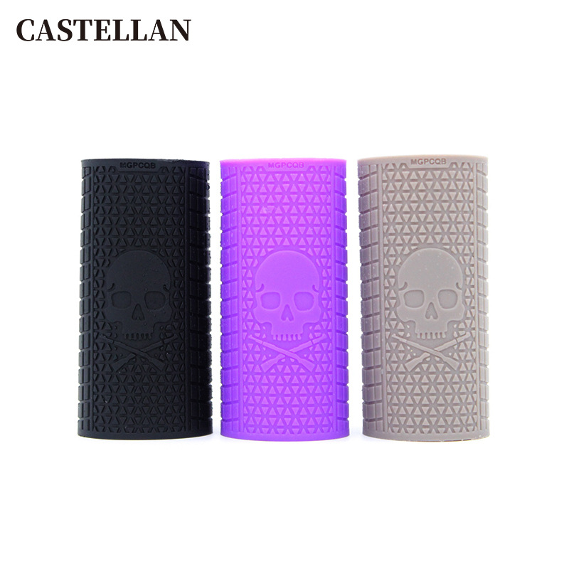 MGPCQB格洛克快拔套 骷髅头橡胶快把套胶套G17,G18,19 防滑