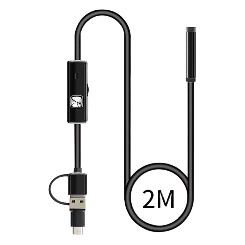 Три в одном USB HD мобильный телефон эндоскоп 8 мм объектив автомобильный ремонт детектор промышленного зеркала