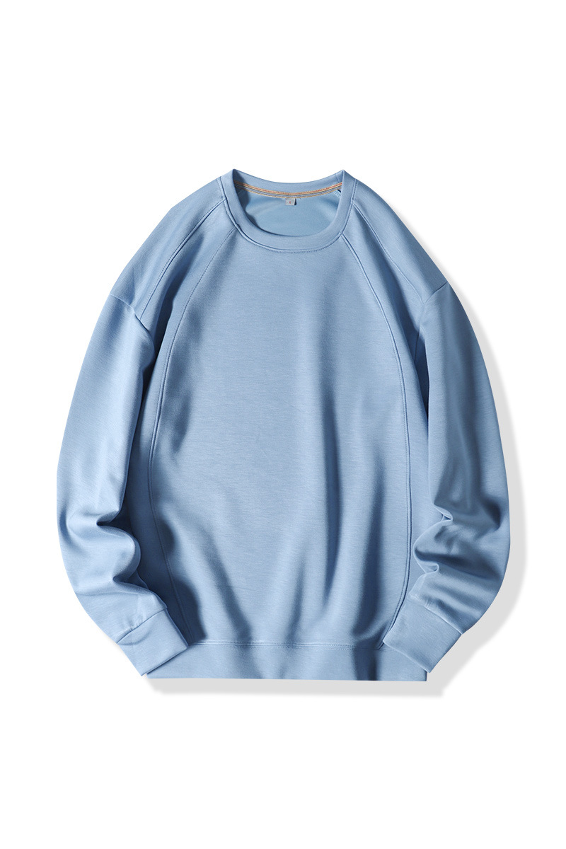 Felpa con cappuccio classica a maniche lunghe Air Layer da uomo, sportiva e per il tempo libero, taglie forti, scollo tondo, base shirt, giacca alla moda, top per uomo_voghion.com