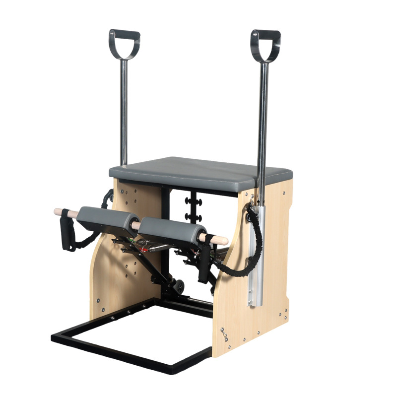Barril de pilates, silla de pedal estable, gimnasio de yoga, dispositivo de fitness, corrección de la columna vertebral en forma doméstica, barril de escalera