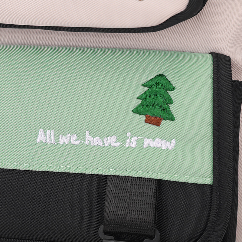 Nuevas mochilas escolares para estudiantes de secundaria para niñas, pérdida de peso de alto valor, protección de la columna vertebral, mochila para estudiantes de secundaria, estilo universitario coreano, gran capacidad