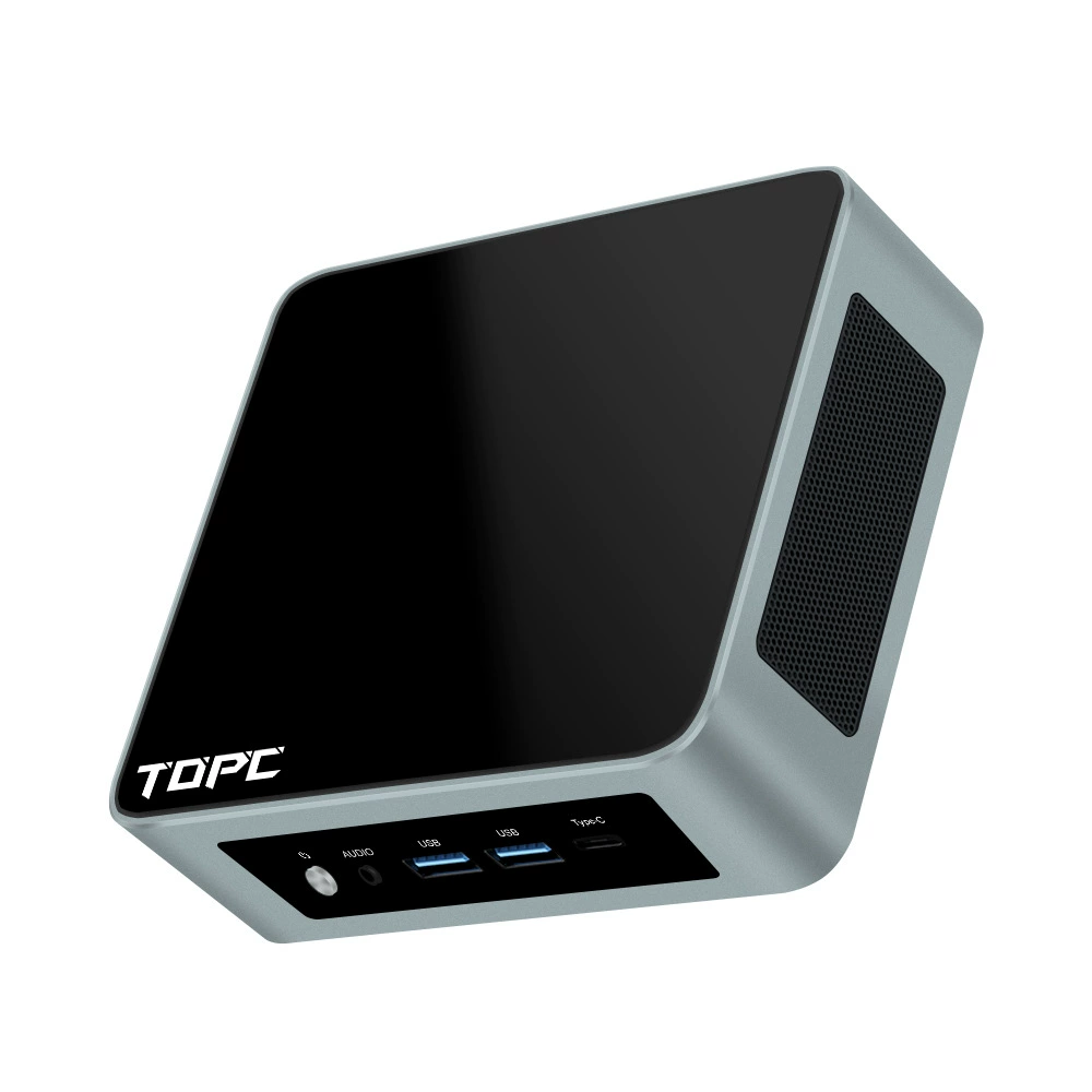 TOPC мини-компьютер с AMD R3/R7, микро настольный мини-PC, DDR4 3200MHz