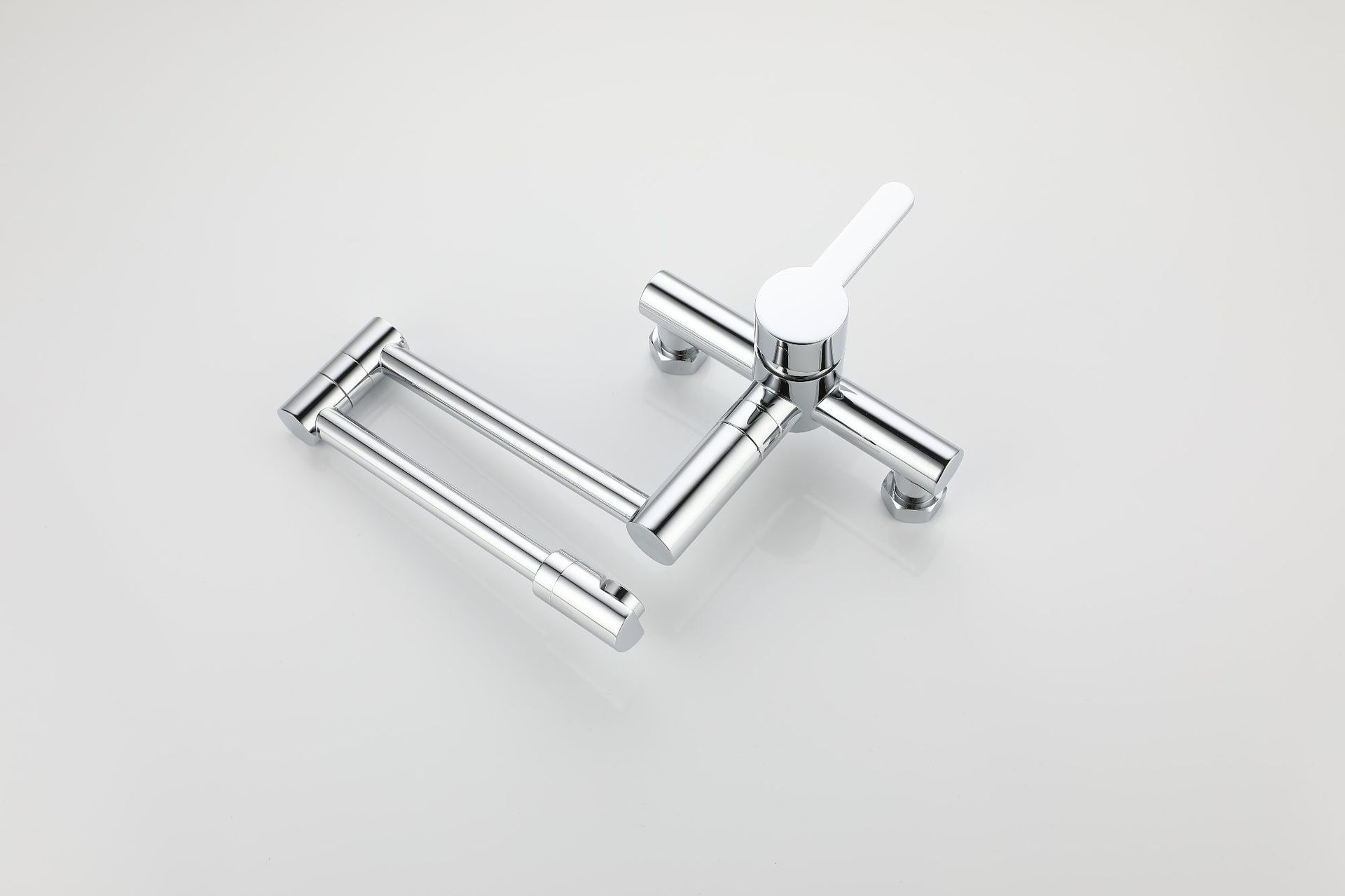 Brass built-in faucet, cold and hot water, bathroom basin, balcony, kitchen electroplated sink, universal folding undefined