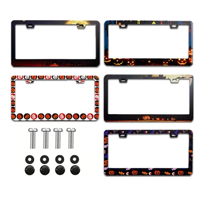 License plate holder/license plate holder, plate frame UV craft pattern license