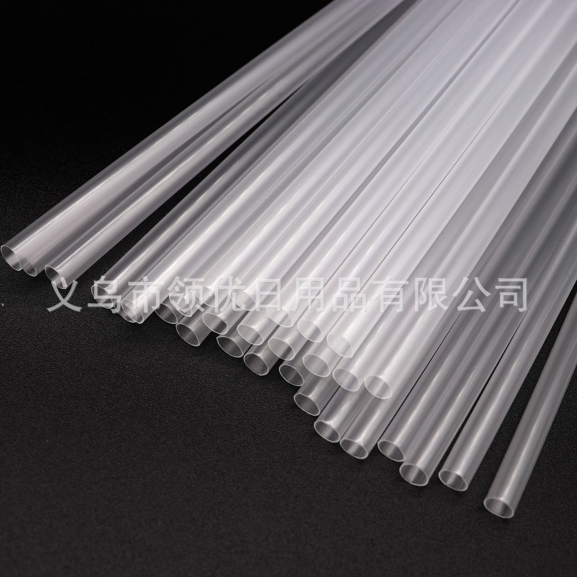 DIY material hecho a mano de los niños 6mm color plástico desechable paja PP tubo recto plano al por mayor múltiples longitudes image 7