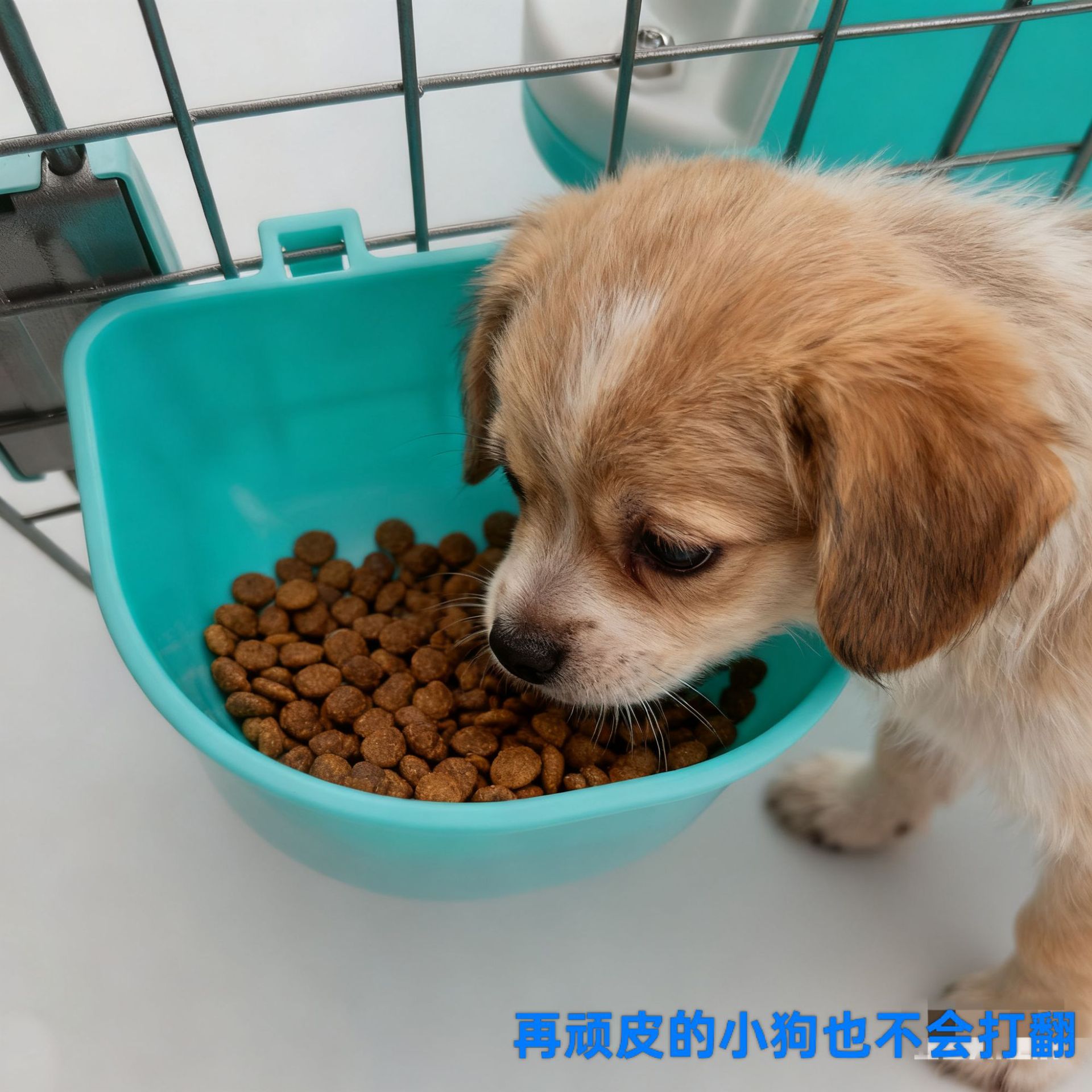 Jaula colgante tazón anti-volque tazón de perro para mascotas tazón de comida para gatos y perros tazón de agua para colgar aviones para mascotas tazón de plástico colgante especial