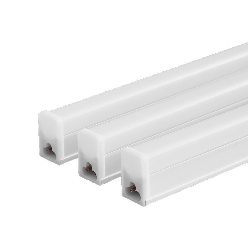 LED integrado tubo de lámpara T5T8 lámpara ultra brillante luz blanca tricolor lámpara de lámpara larga de ahorro de energía doméstica de 1,2 metros tubo de lámpara