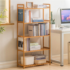 廚房收納置物架多層家用客廳簡易書架落地零食架衛生間浴室儲物架