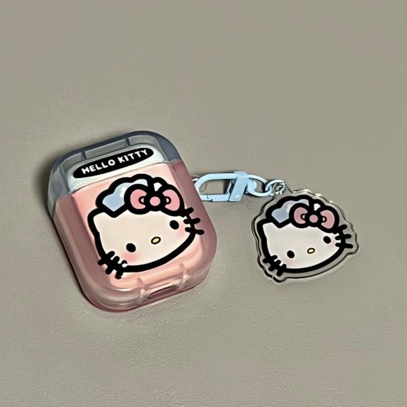 Niche Contrasting Color Hello Kitty Suitable for Apple Wireless Bluetooth Generation Earphone Protection Niche Contrasting Color Hello Kitty Suitable for Apple Wireless Bluetooth Generation Earphone Protection