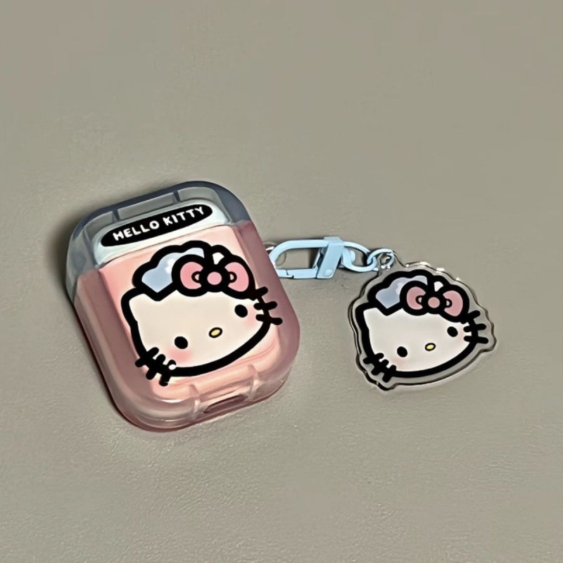 Niche Contrasting Color Hello Kitty Suitable for Apple Wireless Bluetooth Generation Earphone Protection Niche Contrasting Color Hello Kitty Suitable for Apple Wireless Bluetooth Generation Earphone Protection