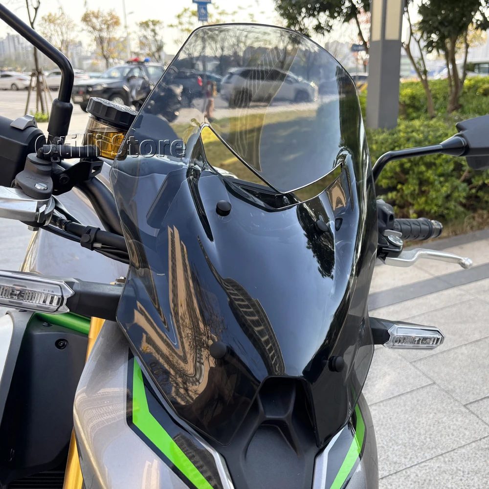 Motorcycle Kawasaki Z900Se 2025-2026 Front Windshield Wind Deflector Street Bike Modified Windscreen