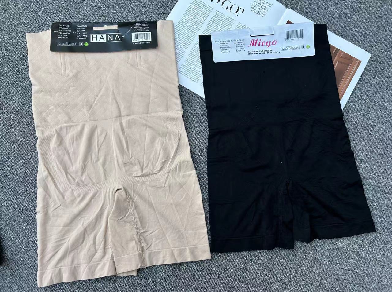 Diverso cintura alta vientre que forma los pantalones de las mujeres sin costura posparto Levantamiento de cadera vientre que forma la ropa interior cuerpo que forma los Pantalones de la pierna de las mujeres al por mayor