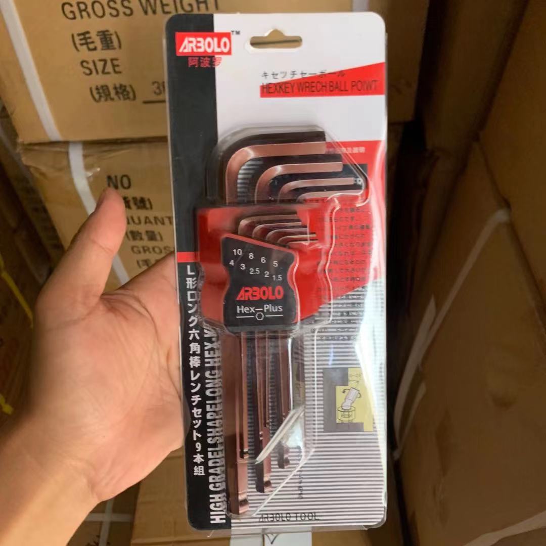 Fabricante de la fuente nuevo estilo hexagonal cromo mate vanadio S2 de longitud media hexagonal alargado