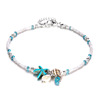 Accessory, fashionable trend ankle bracelet, suitable for import, European style