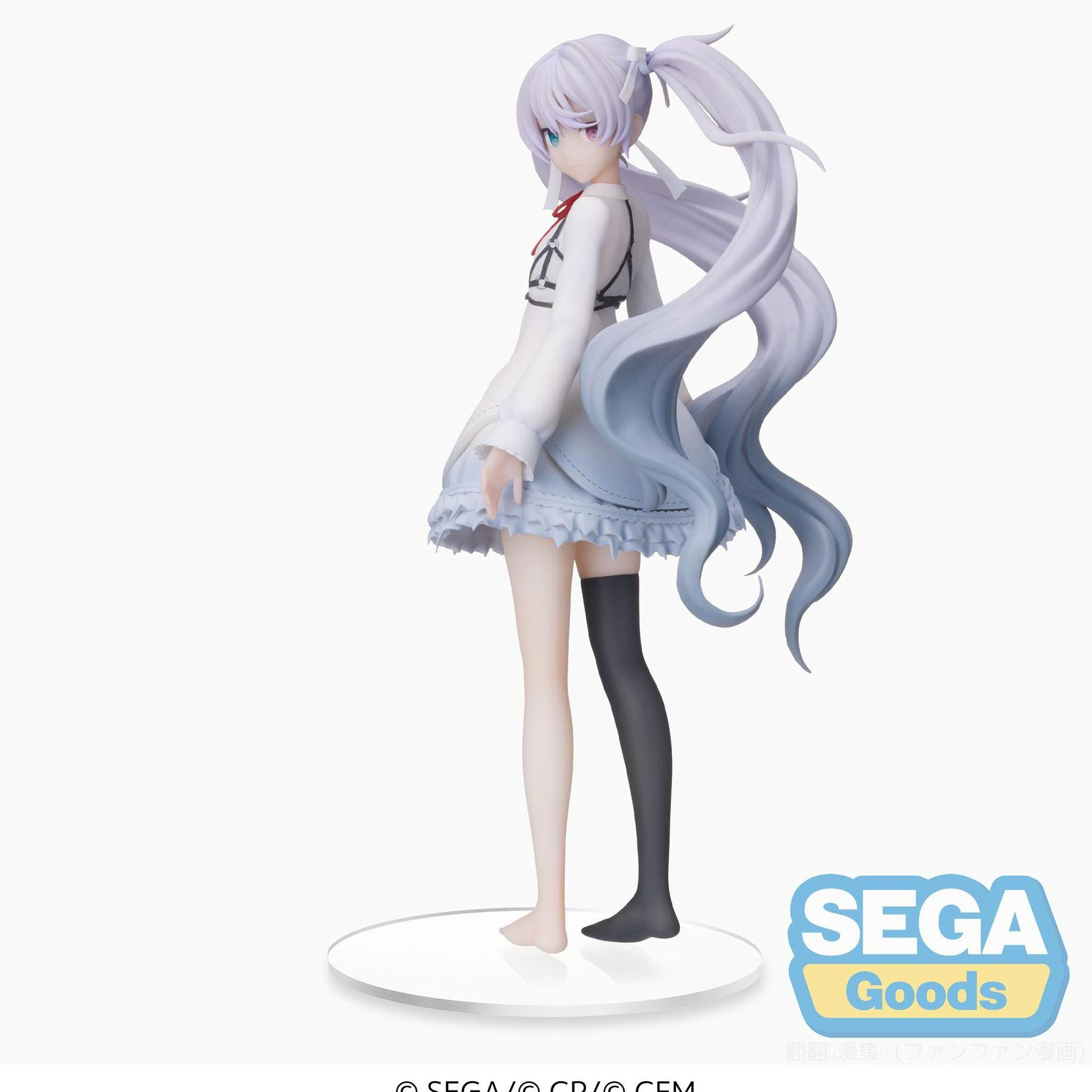 Оригинальная и подлинная костюм SEGA Hatsune Miku Рождество зимнее платье сценическое костюм мировой план сцены фигурка