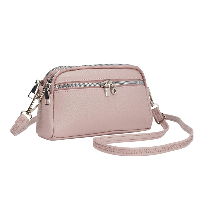 New Crossbody Bag Women's Large Capacity Niche High-end PU Leather All-match Shoulder Bag Practical Fashionable Simple