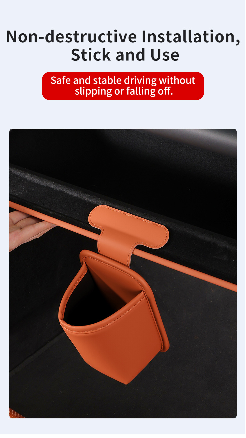 Cross-Border Car Seat Door Cup Holder, Car Passenger Storage Bag, Car Beverage Holder, Portable
