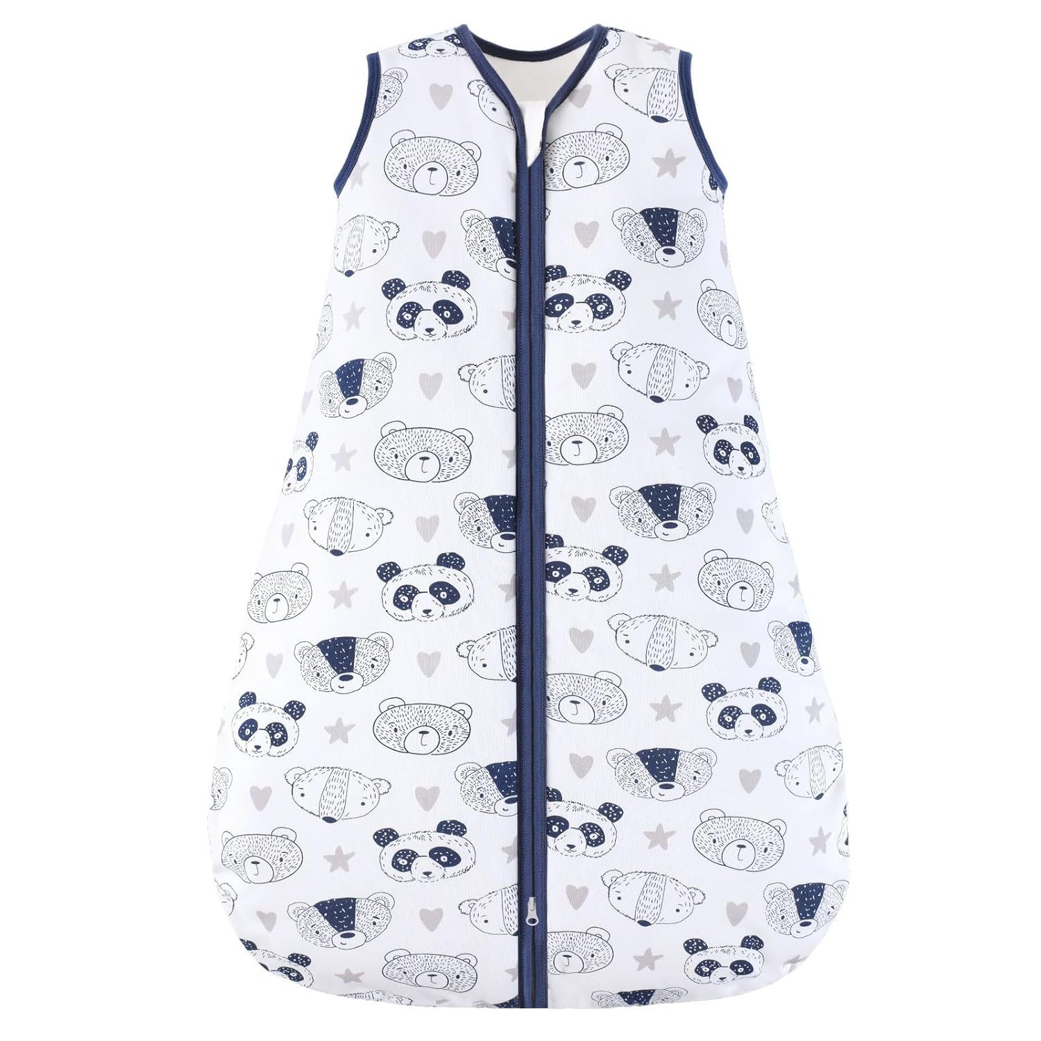 Saco de dormir para bebés transfronterizo Amazon popular Bebé acolchado saco de dormir sin mangas de fondo redondo Otoño e Invierno saco de dormir