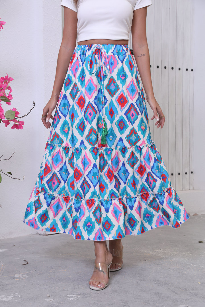 Cross-border Foreign Trade European And American Women's Clothing 2025 Summer Bohemian Beach Holiday Style Large_ecoleips.com