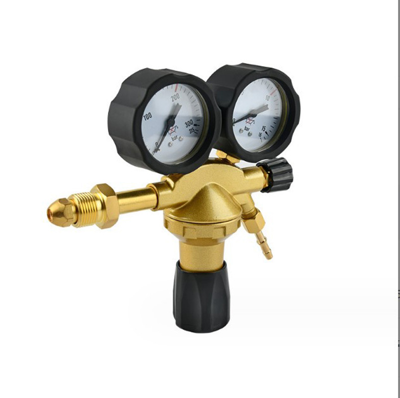 高压氮气减压器欧式全铜高压氮气减压器