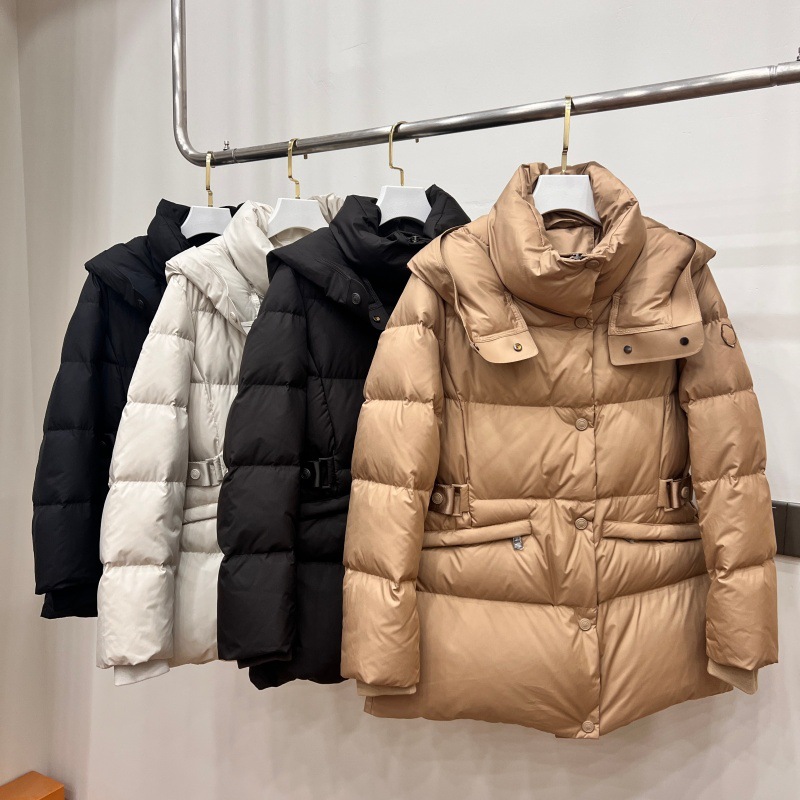 2025秋冬新款收腰短款洋气显瘦加厚羽绒服女连帽保暖外套气质百搭