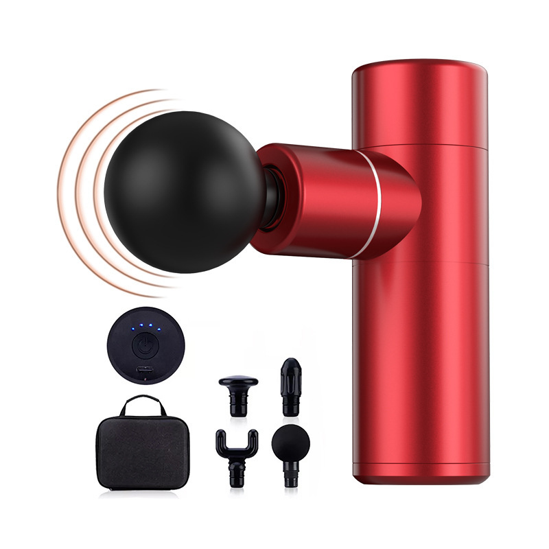 Portable Home Aluminum Cervical Fascia Gun Professional Muscle Fascia Gun Electric Mini Massage Gun Mini Fascia Gun
