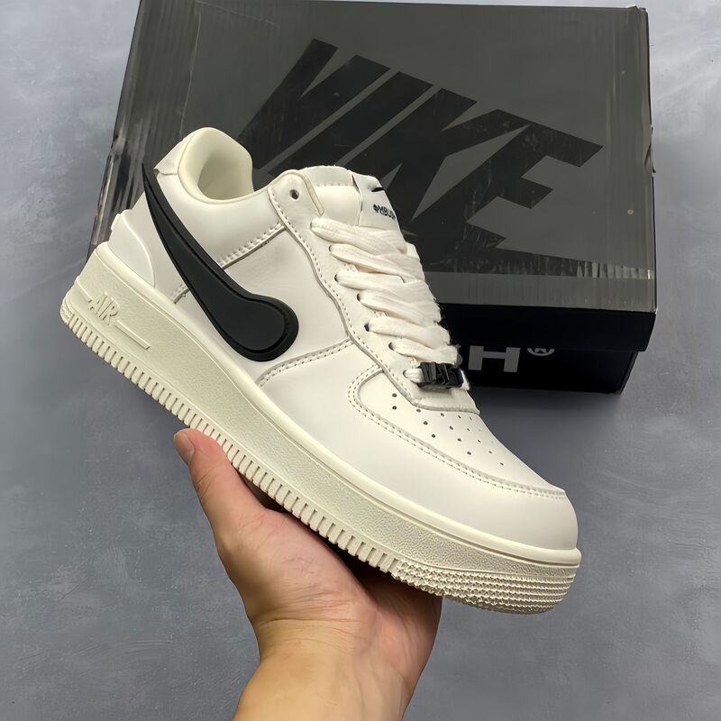 Putian Pure Original Air Force One Af1 [Ambush] Co-Branded Small Flying Hook Low-Top Casual Sneakers for Men and Women on Campus