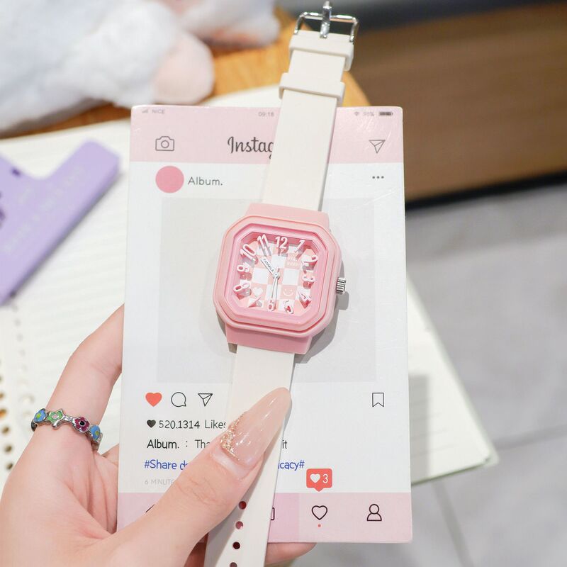 Pamela Dopamine Watch for Women Students Junior Senior high school Women and Girls High Color Value College Style 2024 New 0640
