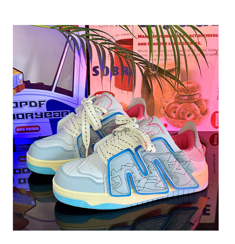 Niche skate shoes 2023 new original design wheat whirlwind hip-hop men and women couples casual all-match skateboard bread shoes_voghion.com