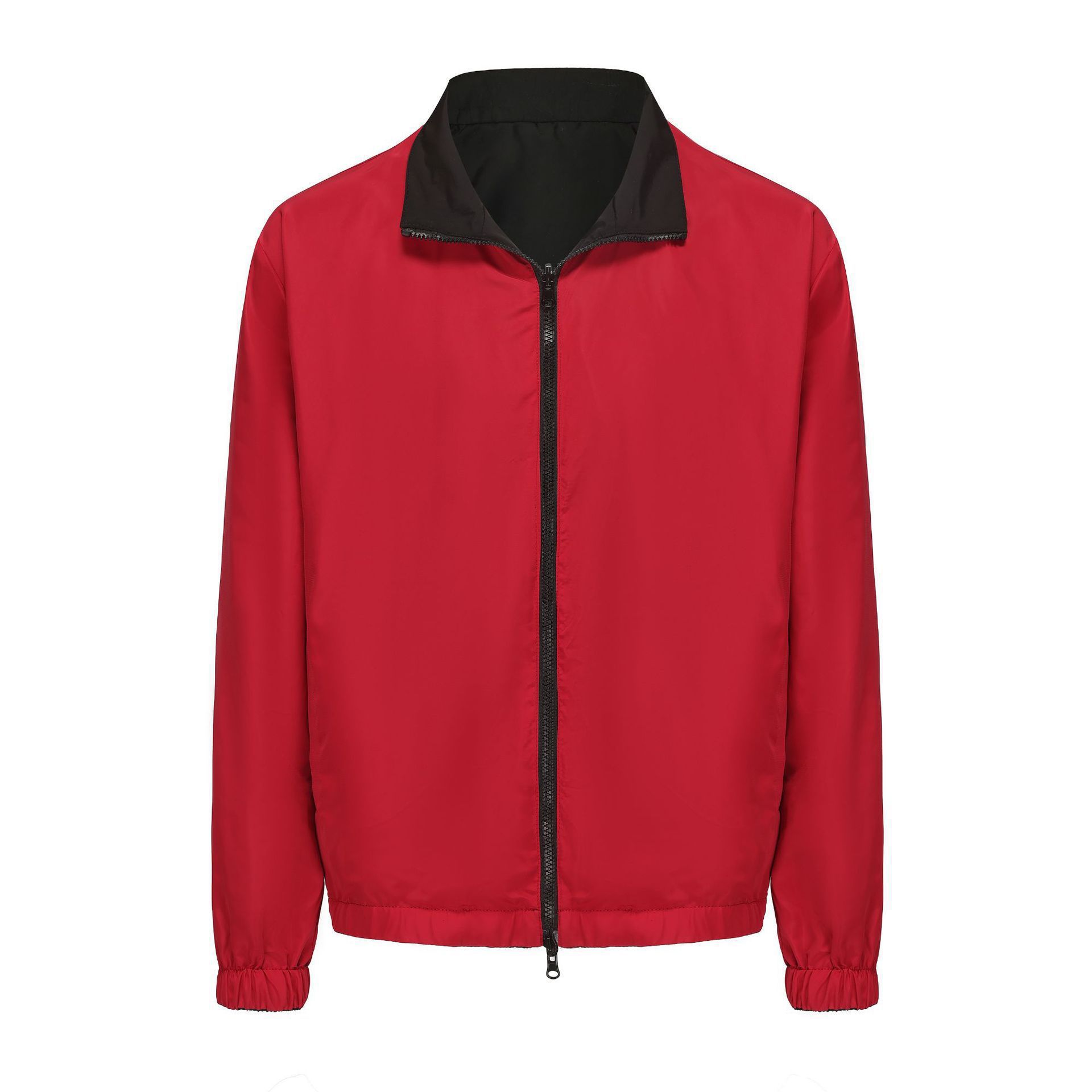 2024 Frühling und Herbst Neue Herrenmantelseite Tragbare doppelköpfige Reißverschlussjacke Sonnenschutzkleidung_voghion.com